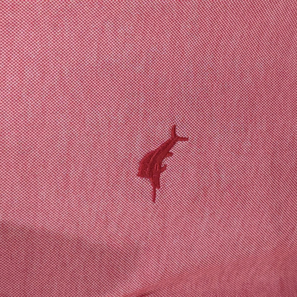Tommy Bahama Coral Polo Shirt, Size M - Picture 8 of 17